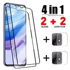 Защитное стекло для объектива камеры, 4 в 1, для Xiaomi Redmi Note 10, 9, 8, 7 Pro, 10, Redmi Note 10 S, 9S, 9T, 8T, 10T