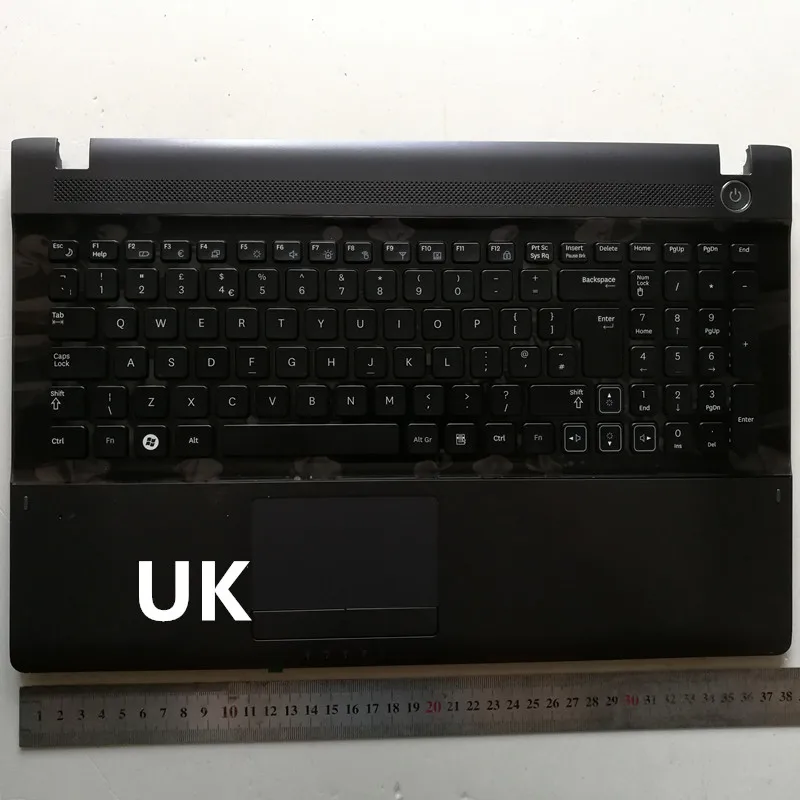 Новая клавиатура для ноутбука с сенсорной панелью и подставкой для ладоней для Samsung RV509 RV511 RV515 RV520 E3511.