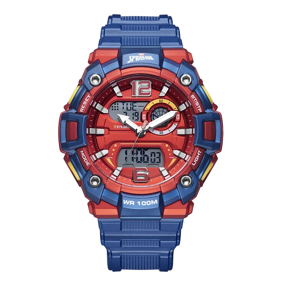 MARVEL Мужские Цифровые Спортивные наручные часы мужские 100 м водонепроницаемые