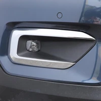 for volvo xc40 xc 40 2019 2020 abs chrome front fog lamps cover trim fog lights trim sticker car exterior accessories