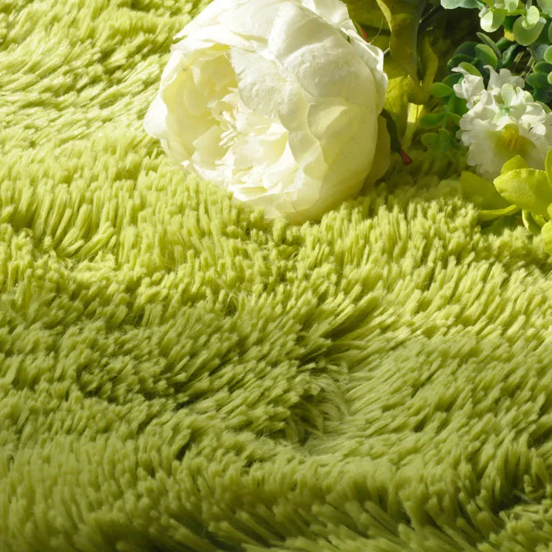 Лохматые круглые ковры для гостиной домашний декор из искусственного меха