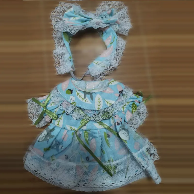 

[MYKPOP]KPOP Doll's Clothes & Accessoires- Dress & Hairbow 2pcs Set for 20cm Dolls(without doll) Fans Collection SA20122603