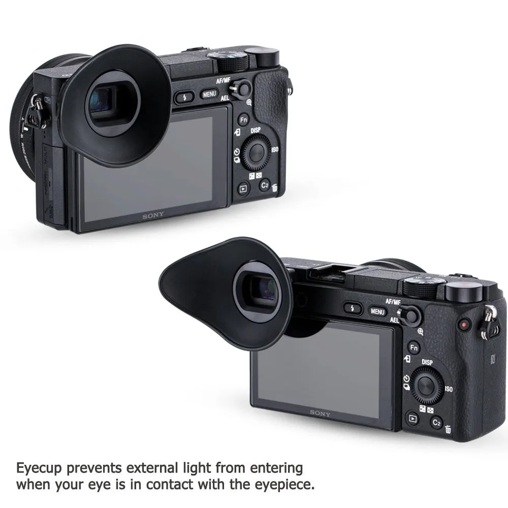 360 градусов наглазник видоискатель окуляр для sony A6100 A6000 A6300 NEX-6 NEX-7 Камера заменяет FDA-EP10