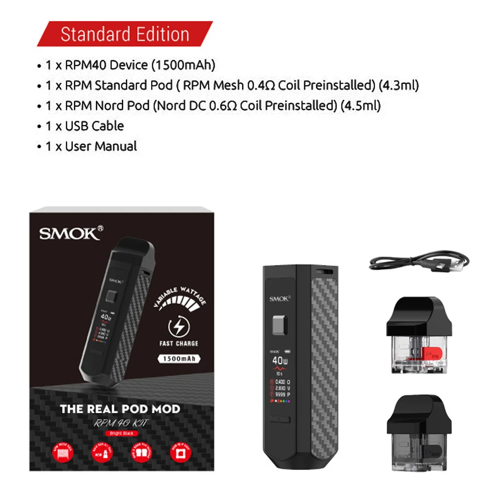 Дополнительная плата за доставку или товар-оригинальный набор SMOK RPM40-напишите