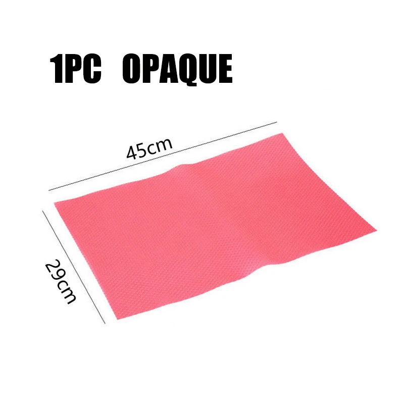 1pc pink 4PCs/set Fridge Waterproof Mats Moisture Tailorable Pad For Kitchen Refrigerator Pad Antifouling Mildew - Цвет: 1pc pink