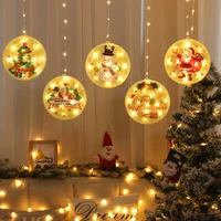 usbbattery operated 4 5m 130leds 8modes christmas curtain string lights color picture hanging for indoor living room decoration