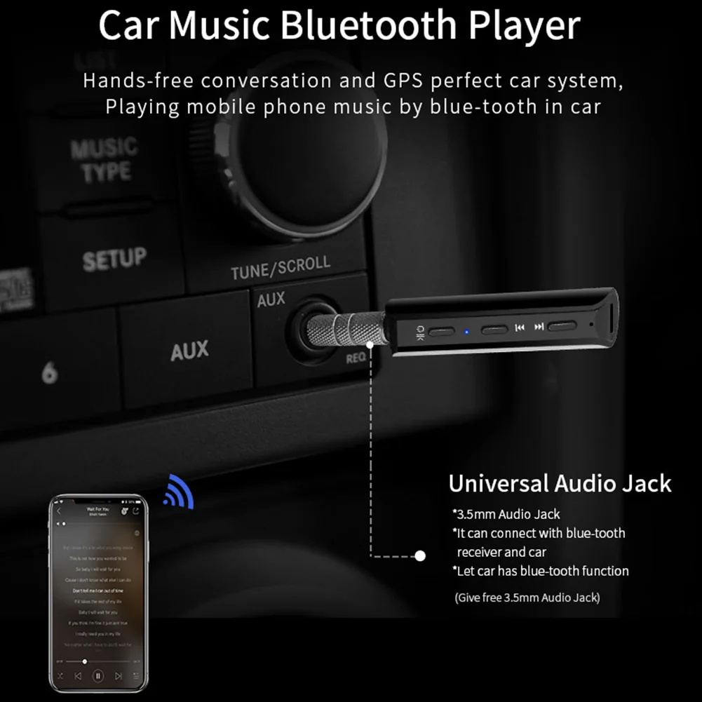 Автомобильный набор инструмент аксессуары для телефона ноутбука музыка 3 5 мм