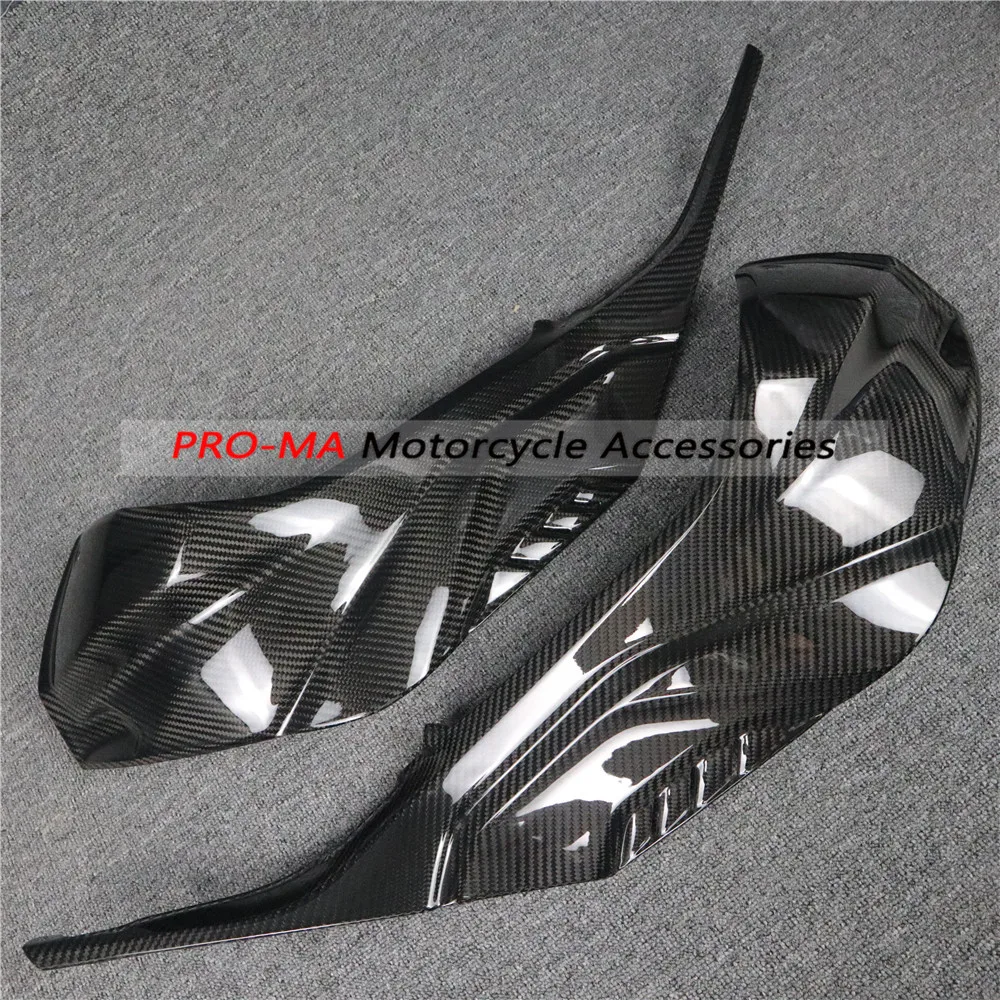 

Motorcycle Tank Side Panel Fairing Kit in Carbon Fiber For BMW S Series S1000RR 2018 2019 2020 Twill Glossy Weave