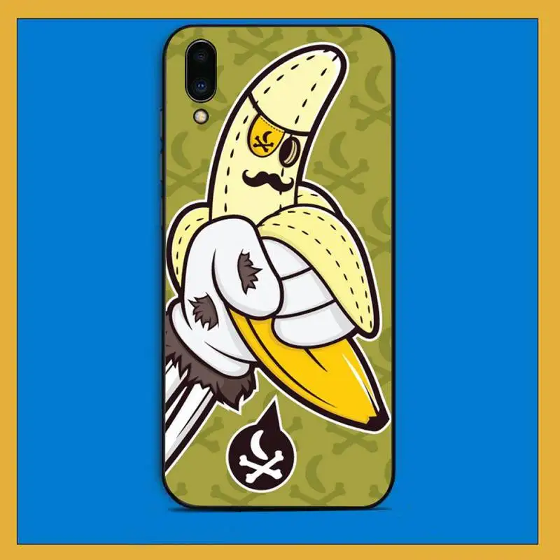 TOPLBPCS смешной банан чехол для телефона Vivo Y91C Y11 17 19 53 81 31 91 55 V17 11i 9 fot oppo|Бамперы| |