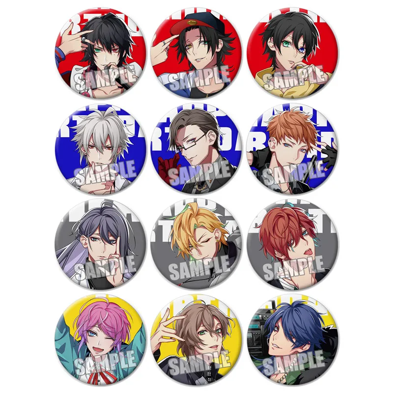 1 шт. 58 мм аниме дивизион Бэтмен косплей значки брошь DRP Yamada Ichiro булавки коллекция