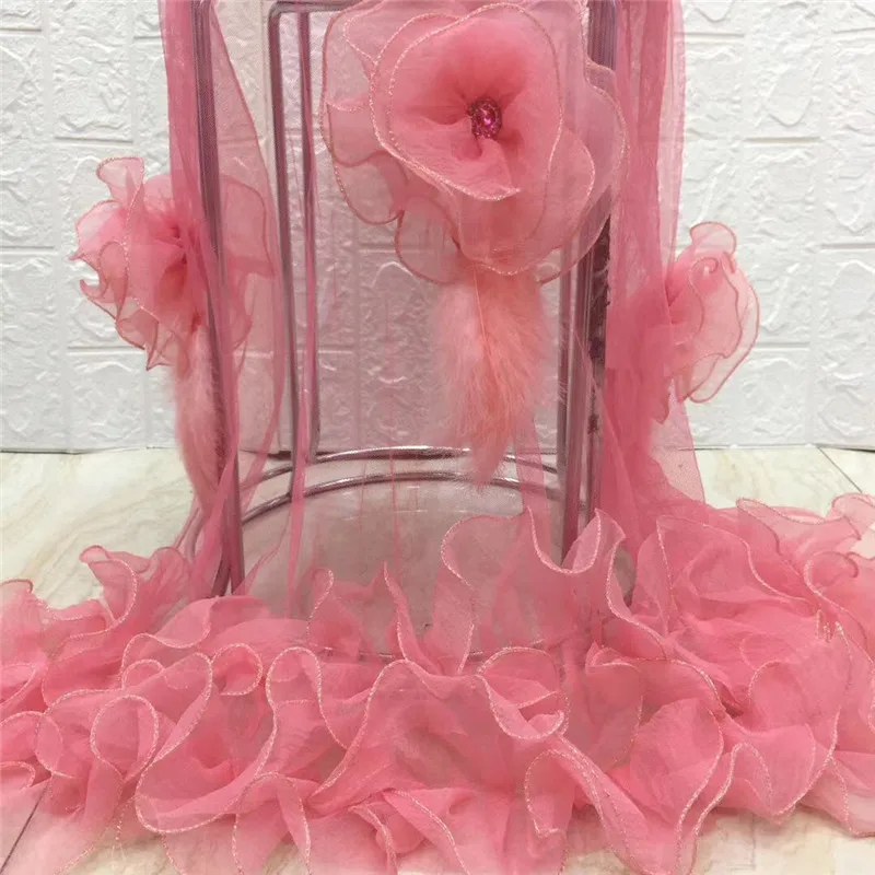 Высококачественная французская сетчатая кружевная ткань новейшее Африканское