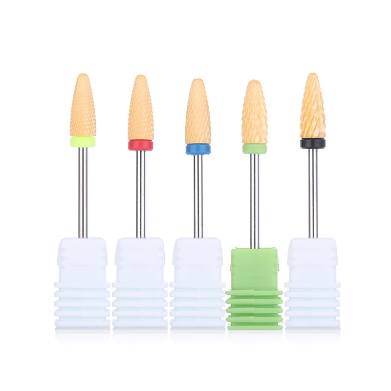 Шлифовальная Пилка Для ногтей электрическая желтая керамическая дрель для