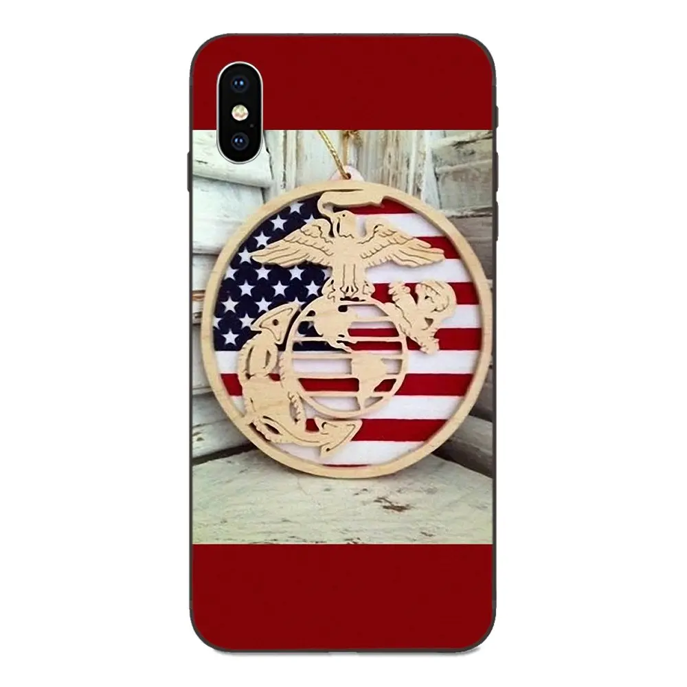 Фото Роскошный телефонный чехол Usmc для Xiaomi Redmi Note 2 3 4 4A 4X 5 5A 6 6A 7 Go Plus Pro S2 Y2 Бамперы Роскошный телефонный чехол Usmc для Xiaomi Redmi Note 2 3 4 4A 4X 5 5A 6 6A 7 Go Plus Pro S2 Y2 Бамперы