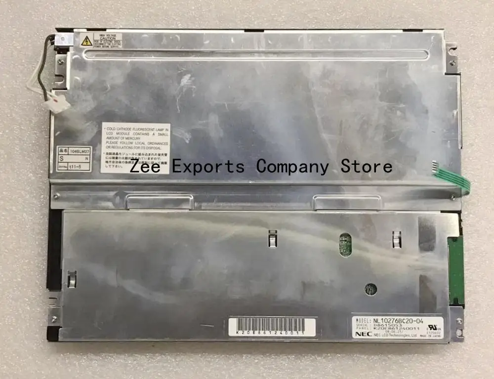 

Original 10.4 Inch NL10276BC20-04 NL10276BC20 04 100% Tested LCD Screen Display Panel For Industrial Equipment