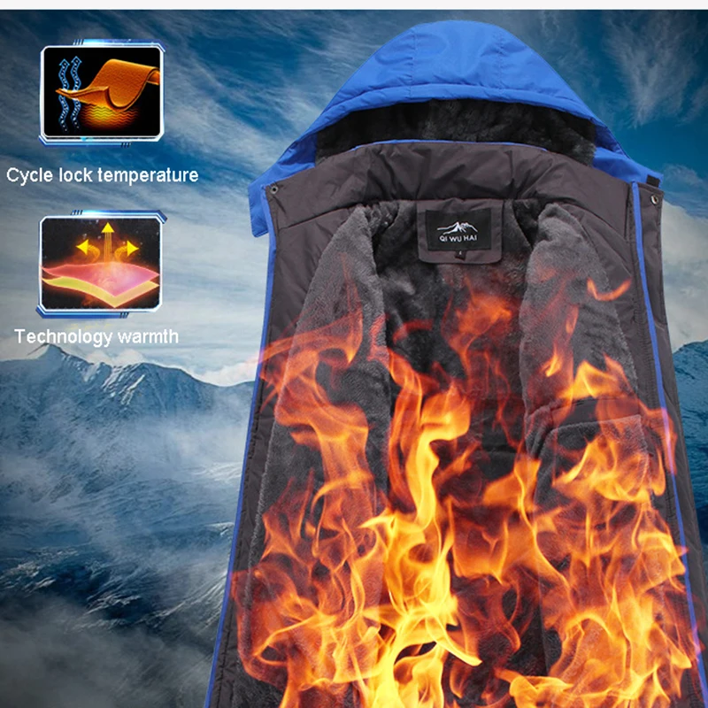 Лыжный костюм для мужчин зимние лыжные куртки набор уличные термальные