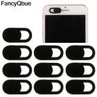 10 шт.компл. овальная ультратонкая крышка затвора веб-камеры Пластиковая крышка для камеры для телефона ПК ноутбука объектив конфиденциальный стикер