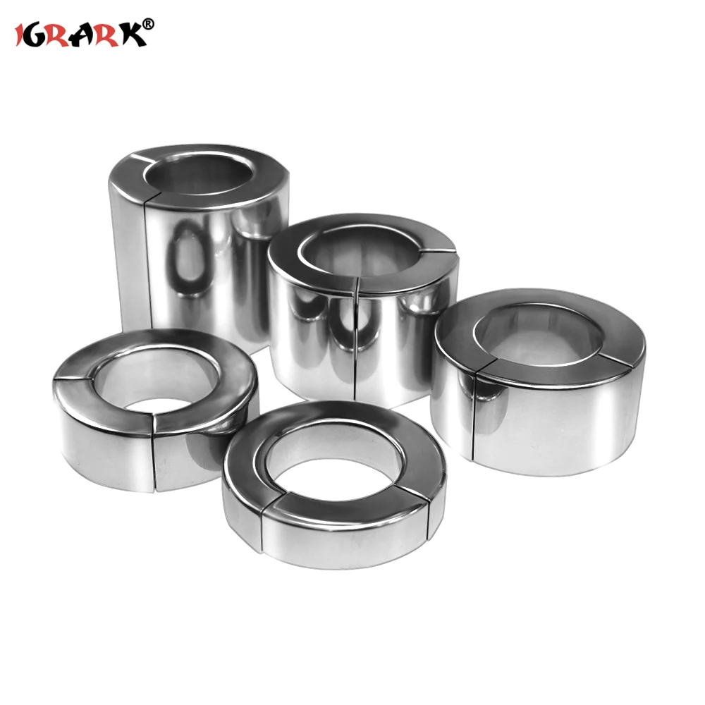 Сверхмощное магнитное растягивающее кольцо для пениса из нержавеющей стали