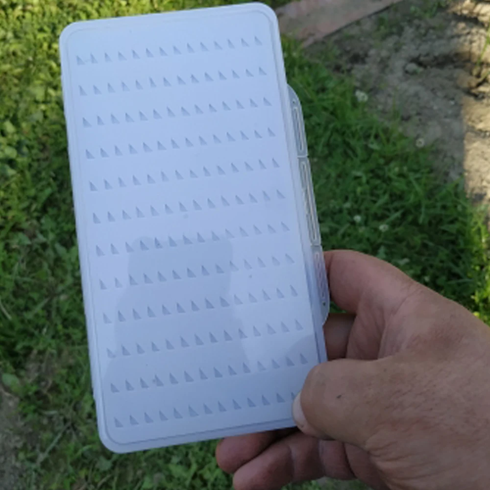 Супер тонкий чехол для ловли нахлыстом мух коробка хранения рыболовных приманок