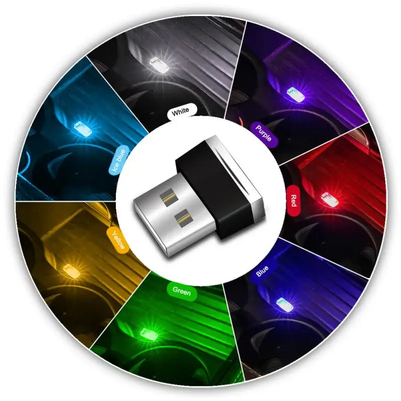 Автомобильный светодиодный светсветильник льник USB атмосферный свет для Great Wall