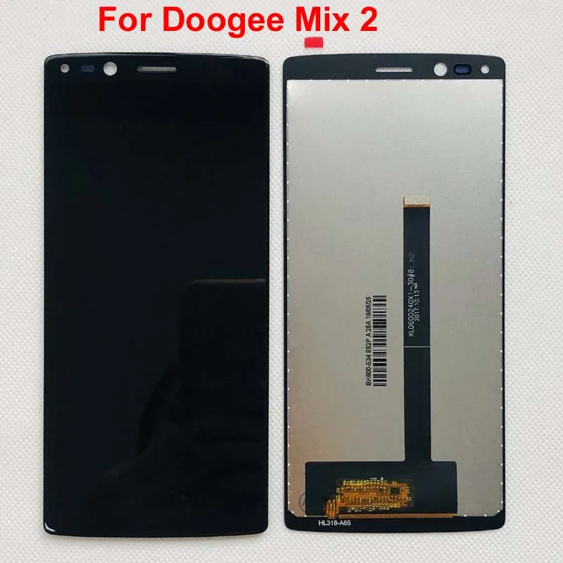Для Doogee Mix 2 ЖК дисплей и сенсорный экран 5 99 дюйма аксессуар для мобильного