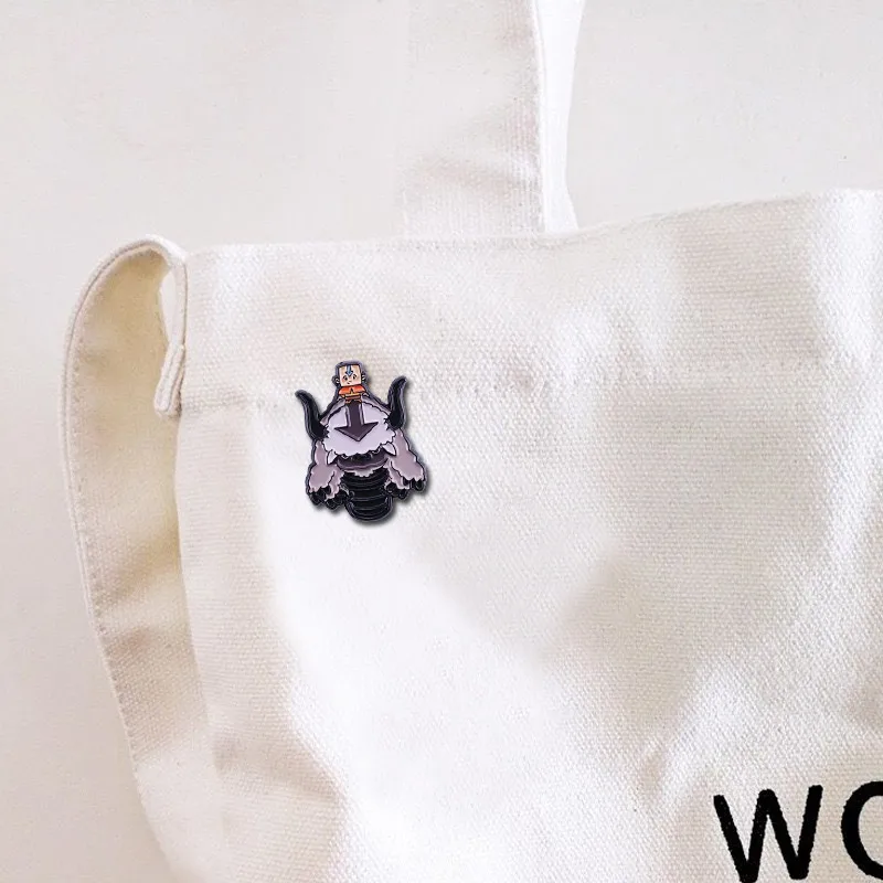 Аватар брошь с изображением последнего героя из мультфильма Airbender | Украшения и