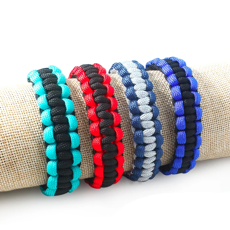 Новый аниме Браслет викингов очаровательный простой ручной вязки веревочная