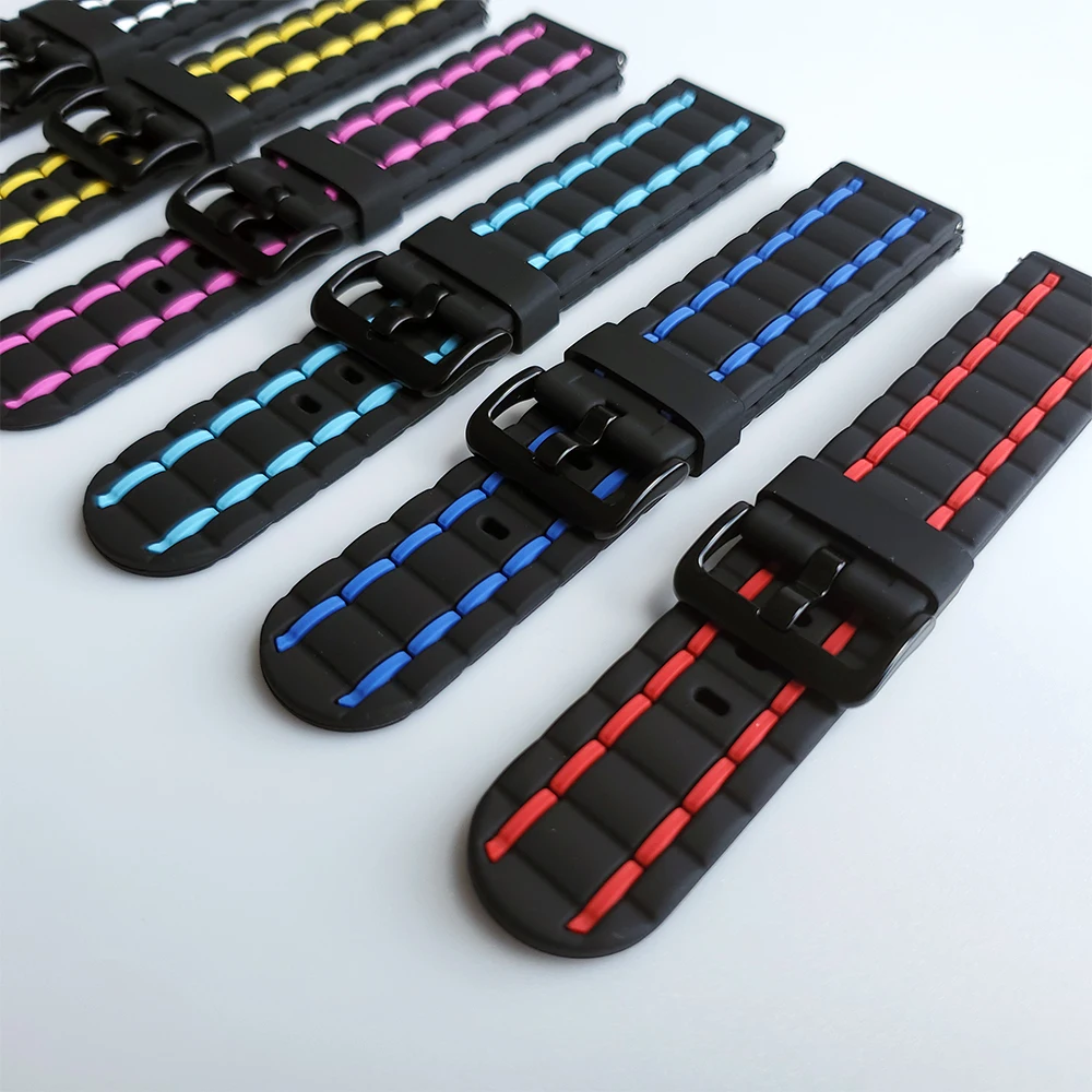 

Ремешок силиконовый для Huami Amazfit GTR 47 мм 42 мм Stratos 3 2/Amazfit Bip lite/GTS/Bip S