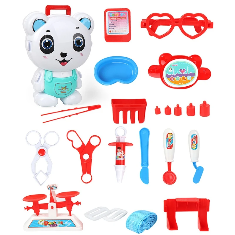 Детский мультяшный рюкзак через дом чемоданы игрушки доктор кухня инженерные