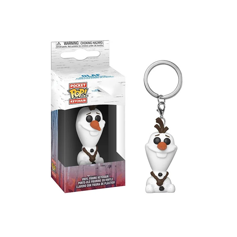 Funko поп ПВХ мультфильм фильм Модель Куклы Фигурки брелки принцесса Анна и Эльза