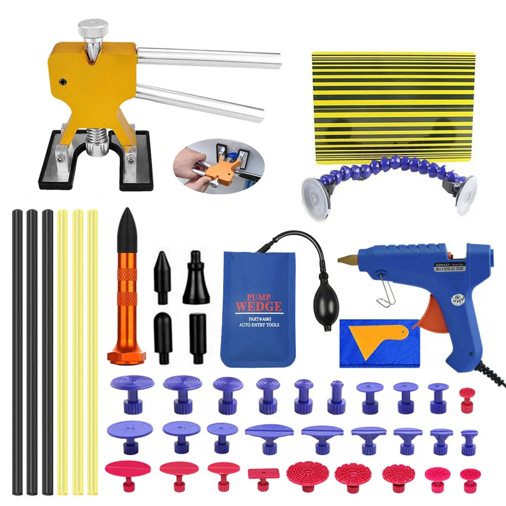vender Paintless Dent Repair Removal Ultra Tool Kit Parafuso Na Ponta Conjunto Para O Corpo Do Automóvel Ferramenta De Reparo Dent