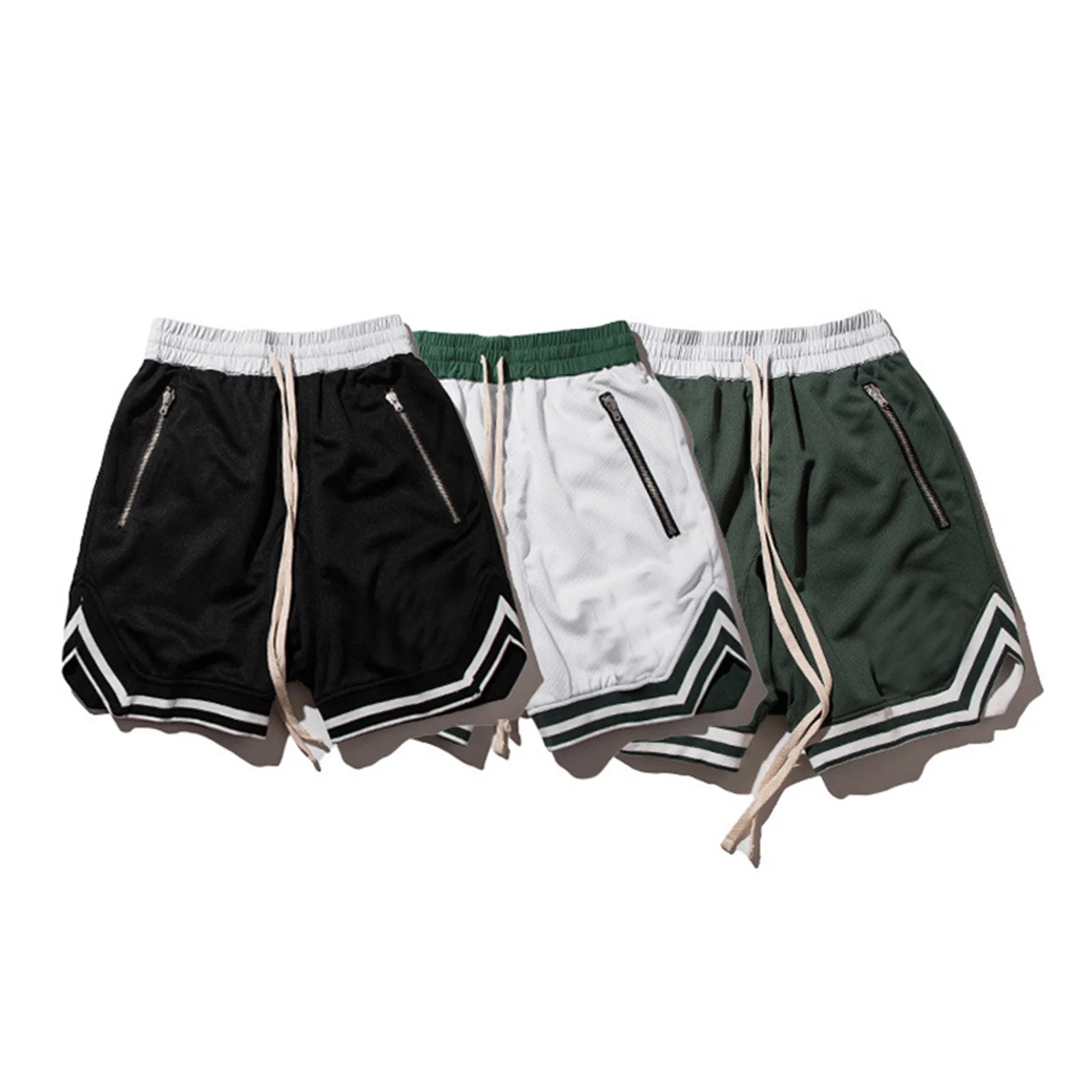 Повседневные мужские спортивные шорты для спортзала фитнеса баскетбола бега