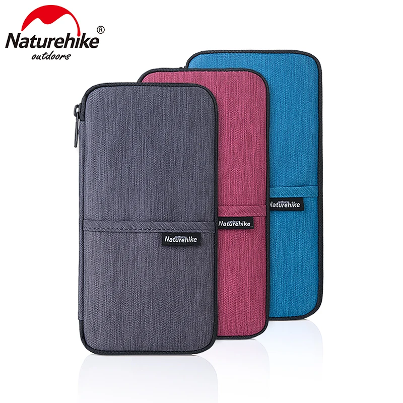 

Naturehike New Released Travel Kit Multi Function Outdoor Bag Case for Cash, Passport, Card Multi Using Travel Pouch NH17C001-B