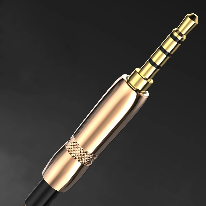 JABS наушники с тройным драйвером басовые для музыки стерео проводные микрофоном 3