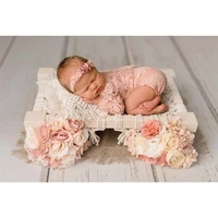 baby bed newborn photography wooden bed bohemian style weaving props photography chair furniture for studio accessories