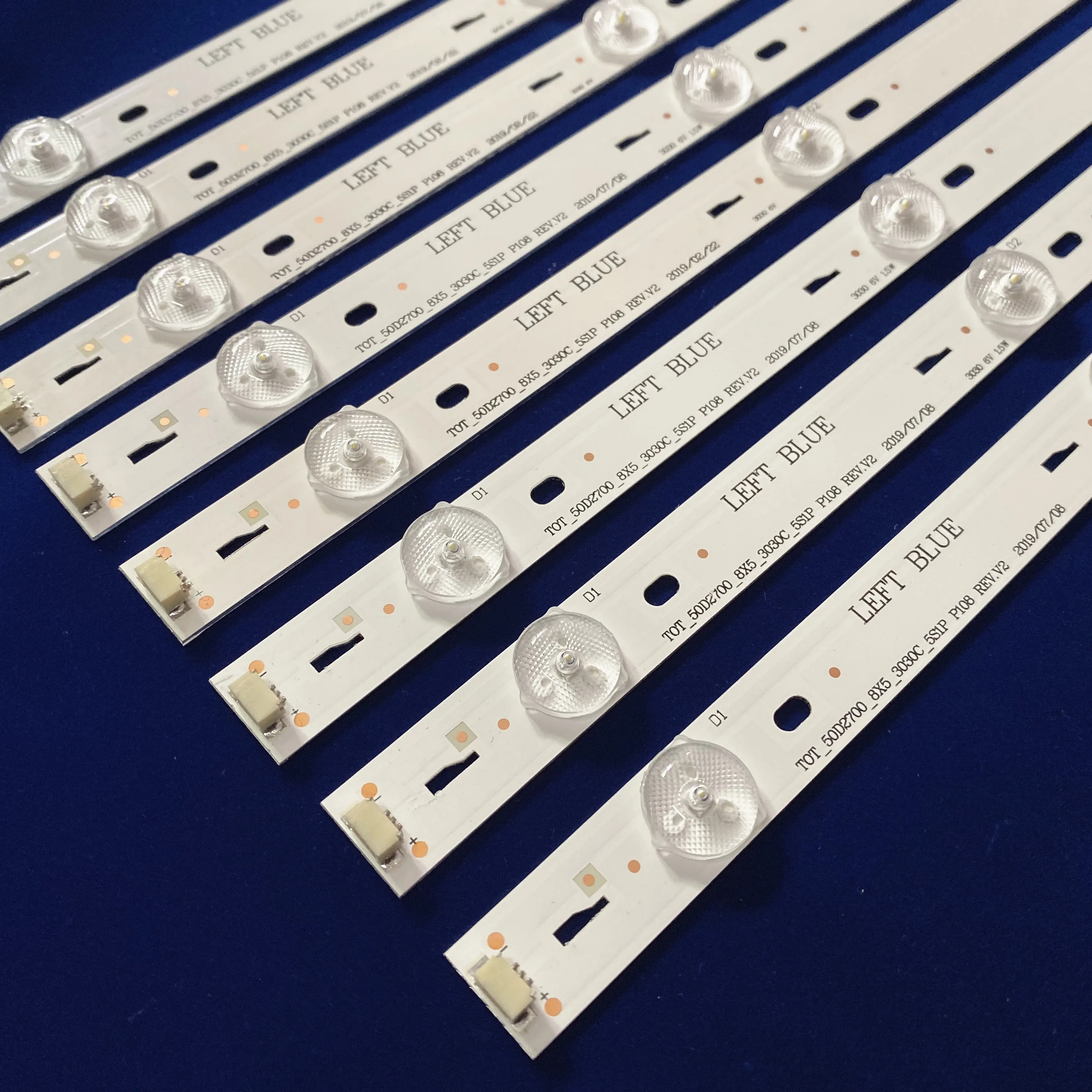 Светодиодная лента для подсветки TCL L50F3800A LED strip 4C-LB500T-YH2 TOT-50D2700-8X5-3030C-5S1P | Лампы и