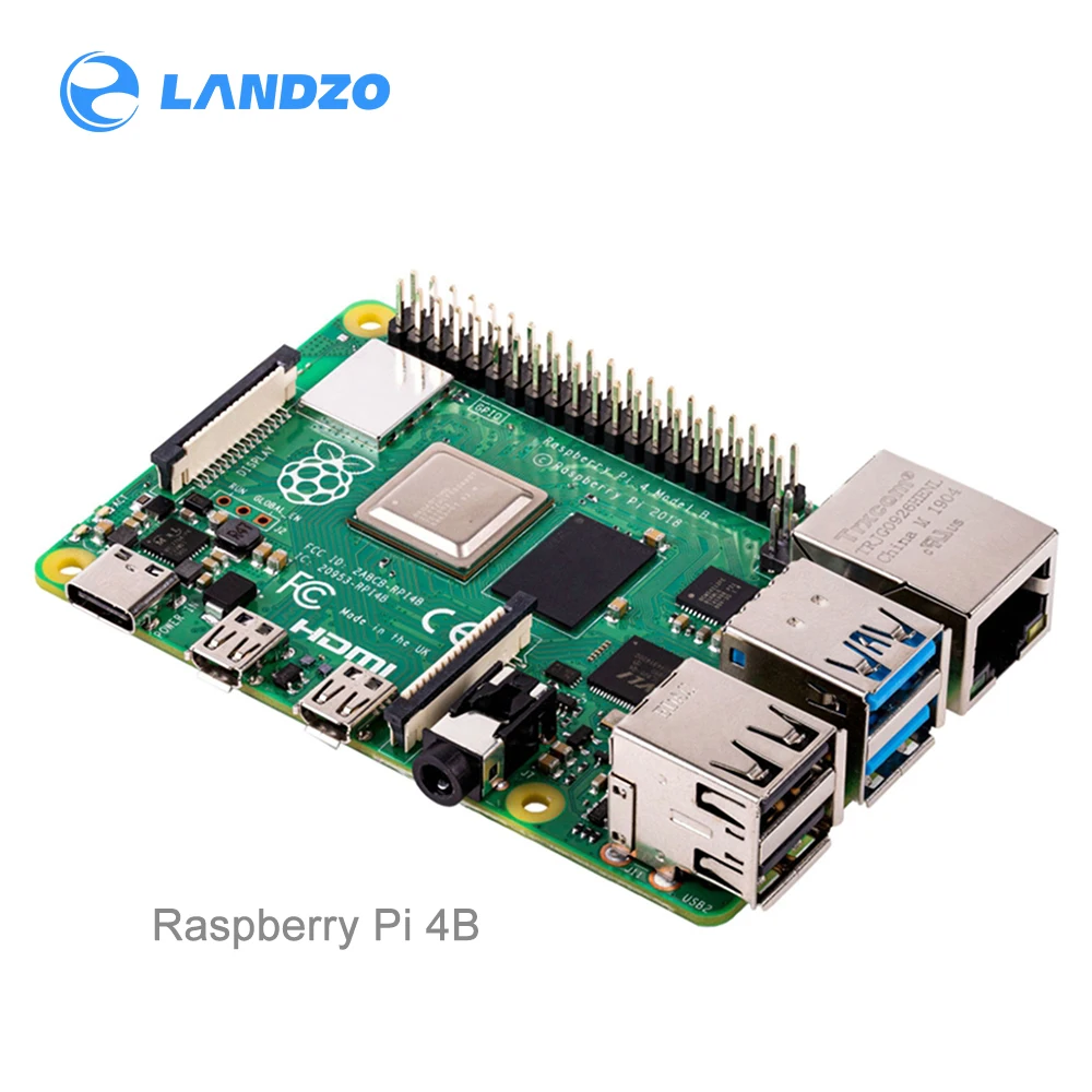 Четырехъядерный процессор Raspberry Pi 4 Model B BCM2711 официальный Cortex-A72 2 ГБ/4 ГБ/8 ГБ 1 5 ГГц