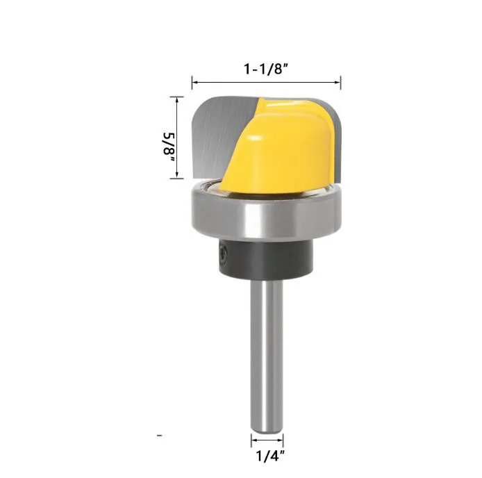 Карбидная двухфреза промышленного класса с хвостовиком 6 мм/6 35 мм/8 мм шаблонный
