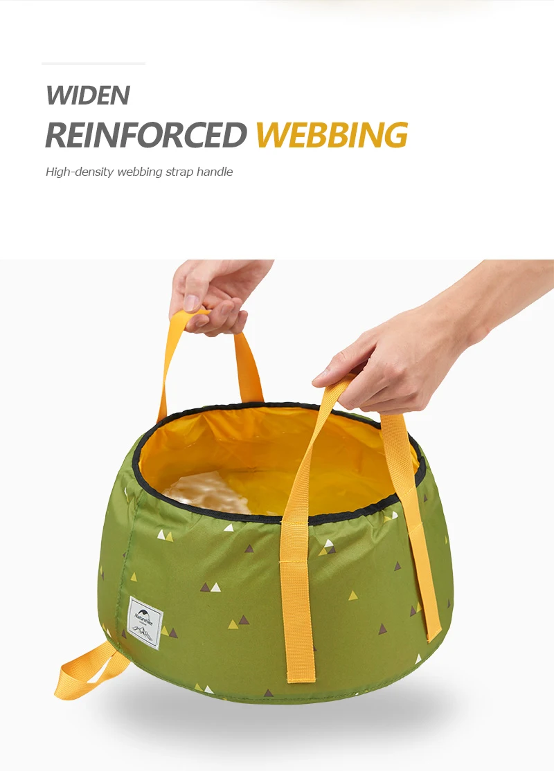 NatureHike NH18L010-P складной умывальник ведро умывальник Кемпинг воды горшок мешок контейнер для автомобиля Рыбалка