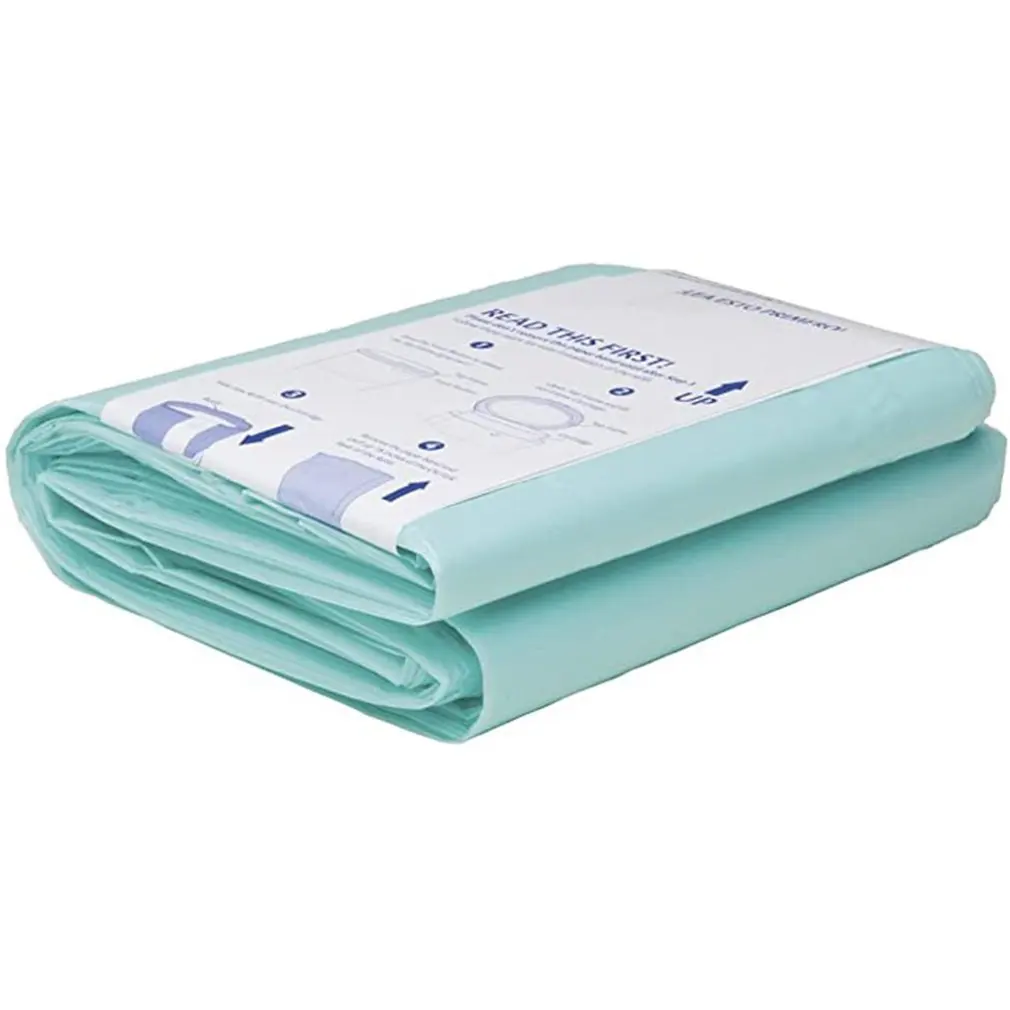 Bolsa de basura Extra larga gruesa para pa&ntilde;ales de beb&eacute;, cubo de basura dedicado, bolsa de basura de gran capacidad de rodamiento-5