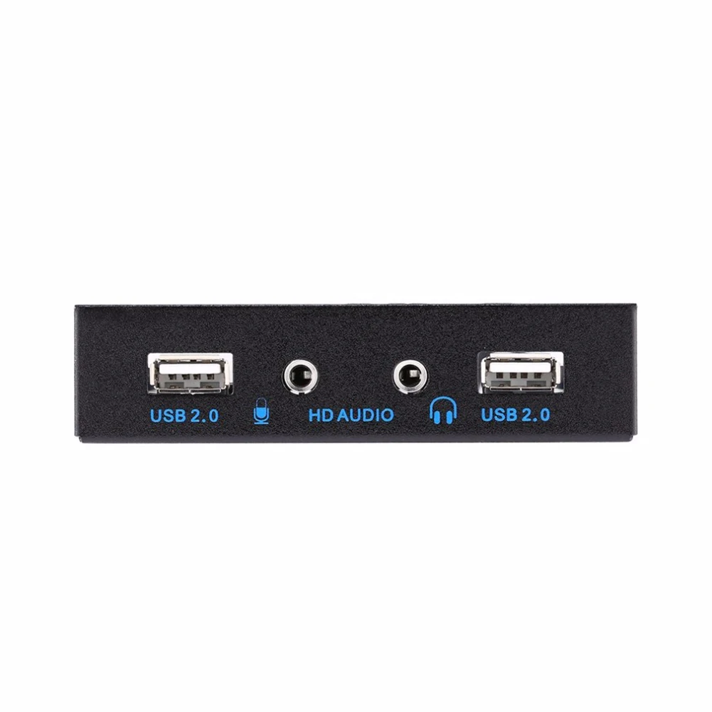 2 дюймовый USB2.0 9 контактный концентратор HD аудио выход расширение передней панели