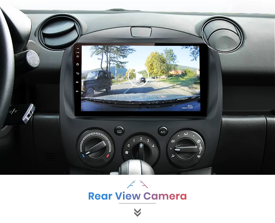 Junsun V1 Android 9,0 2G+ 32G DSP автомобильный Радио Мультимедиа Видео плеер для MAZDA 2 2007-2013 навигация gps 2din Авторадио