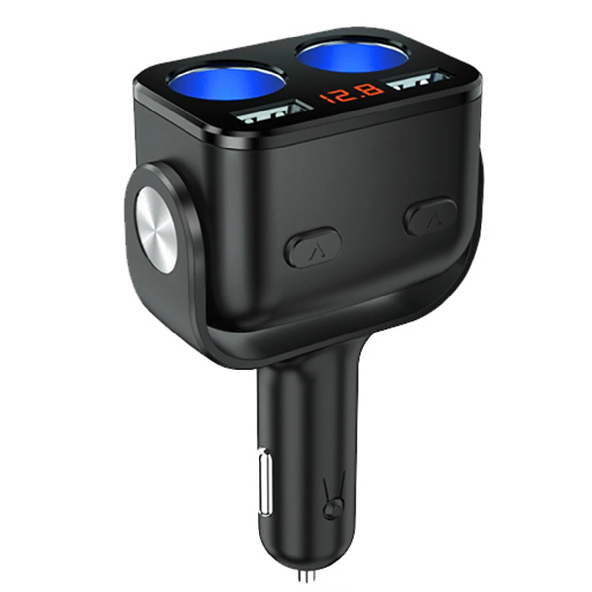 Разветвитель автомобильного прикуривателя SOONHUA с двумя USB портами 12 В|Зарядные