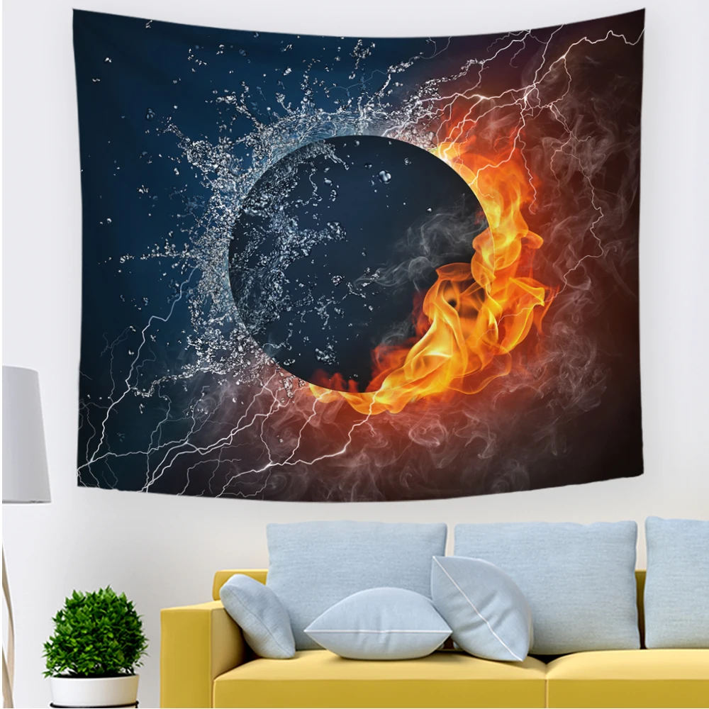 

2022 Planet Earth and Sun Tapestry Universe Starry Sky Tapestry Wall Hanging Cosmic Space Tapestry For Bedroom Living Room Deco