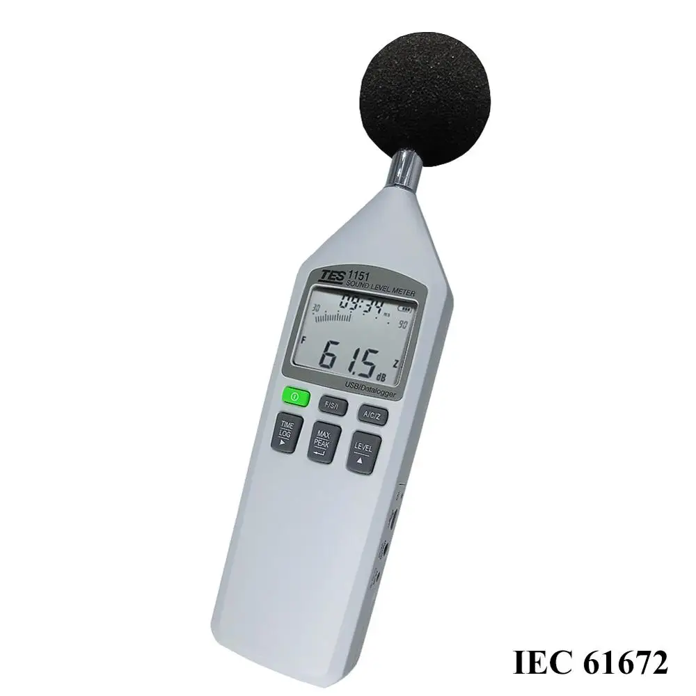 TES-1150 Digital Sound Level Meter 30 to 130dB | Инструменты