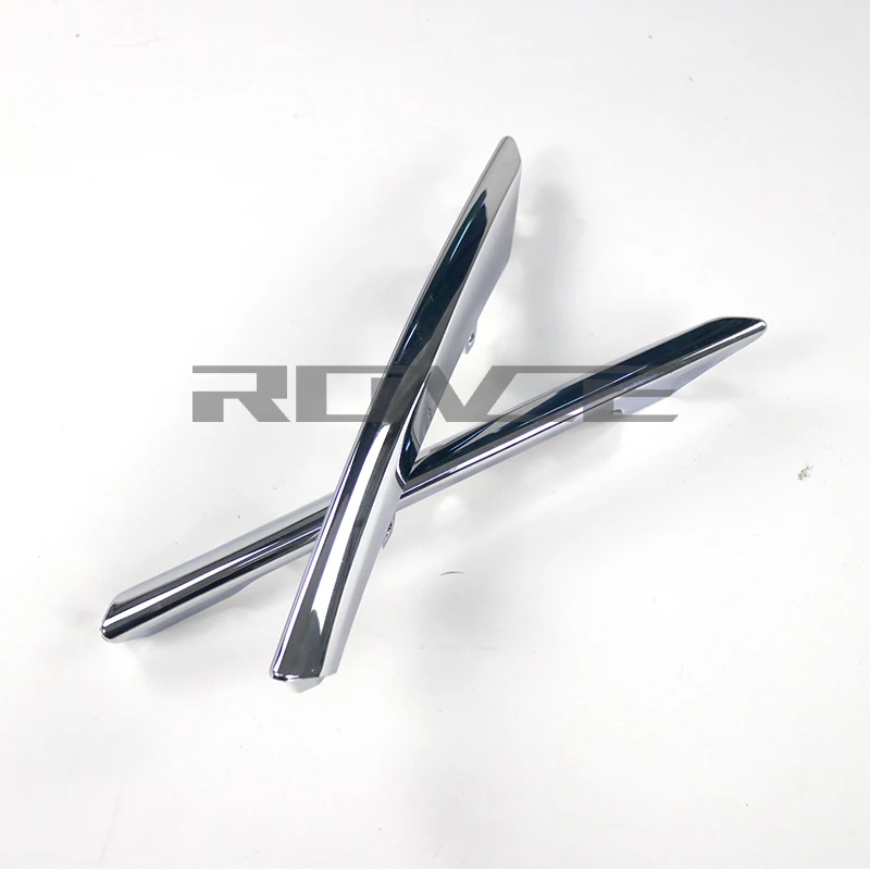 

1 Pce ABS Chrome Front Bumper Fog Lamp Lighting Trim For 2010-2015 Jaguar XJ C2D7570 C2D3571 Car Products