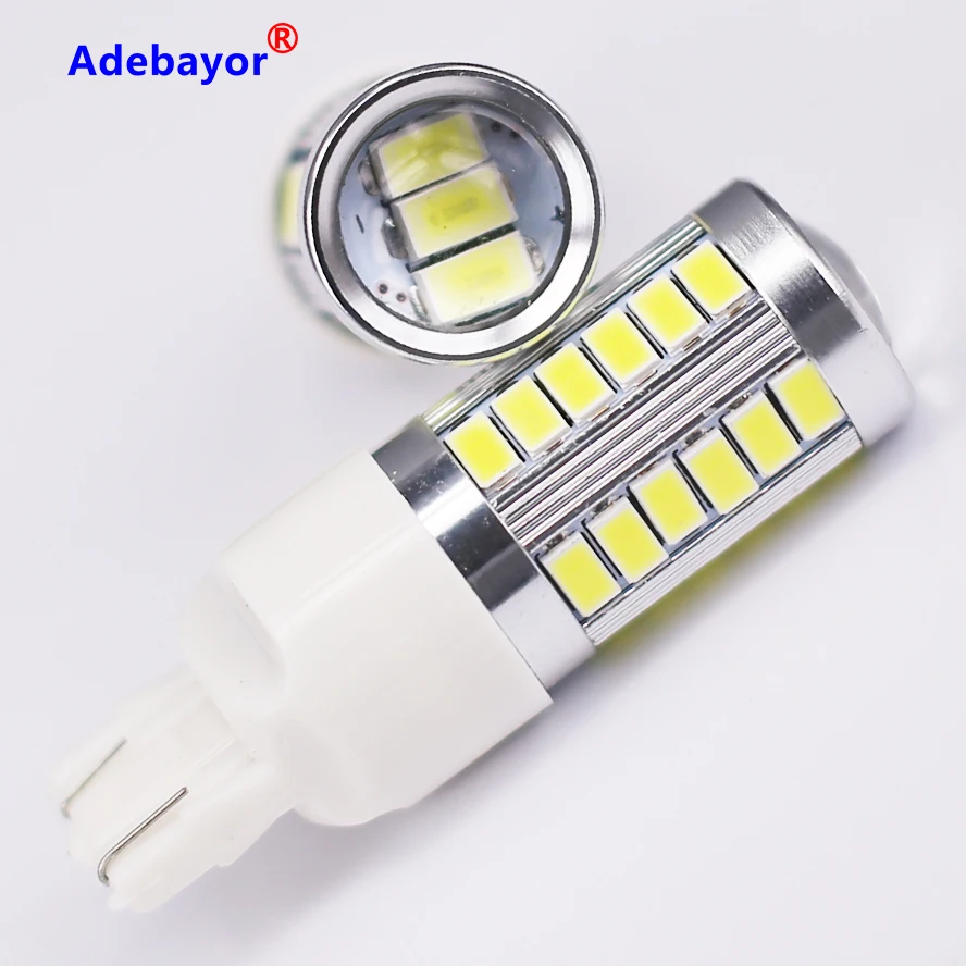100 шт. 1156 1157 7443 33 SMD светодиодный 5630 5730 резервная туман светильник тормозные лампы
