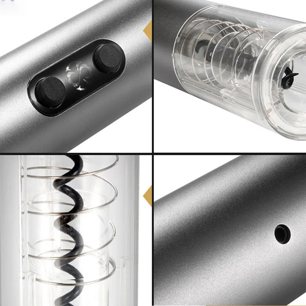 

New Electric Wine Opener Rechargeable Automatic Corkscrew Creative Wine Bottle Opener with USB Charging Cable Suit for Home Use