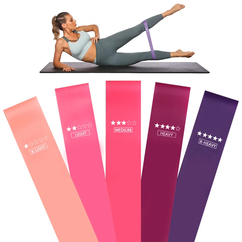 

Livefit Fitness Exercise Tube 5 Pcs Set Latex Resistance Bands Training Yoga Tubes Gym Equipment Set