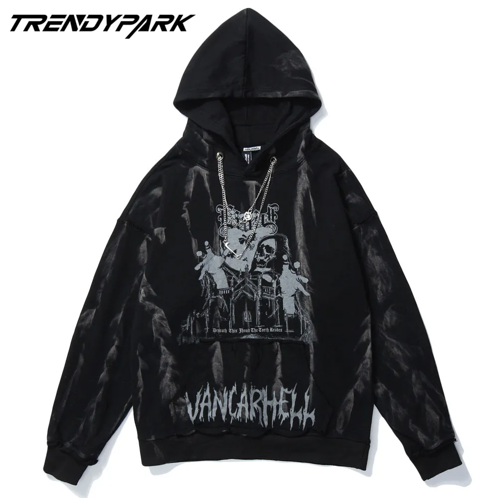 Пуловер 2020 толстовки винтажные худи в стиле хип хоп с принтом зерна карманами