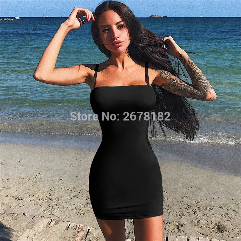 Платье 2018 модное Мини платье для женщин без бретелек оболочка сексуальная